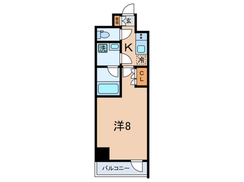 間取図 シーズンフラッツ新大塚