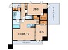シーズンフラッツ新大塚 2LDKの間取り