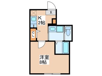 間取図 仮)ベイルーム長津田フロント