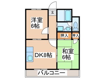 間取図 メゾン杉山