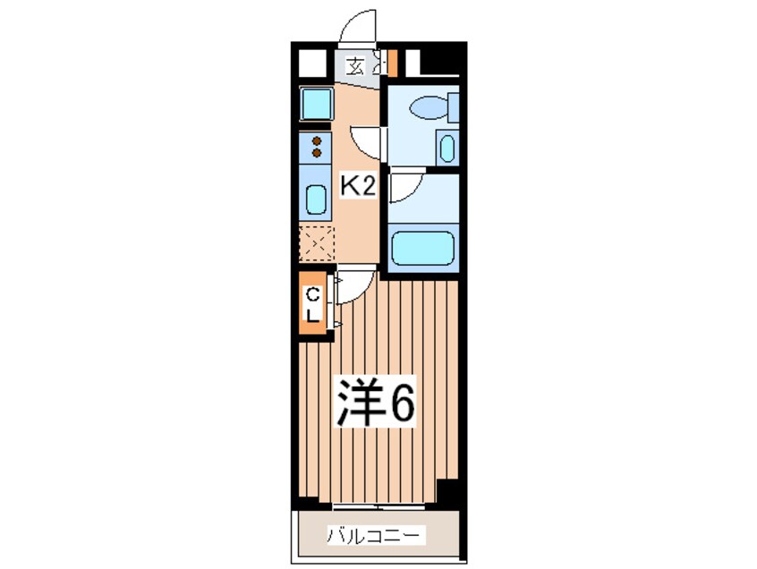 間取図 アゼリア鎌倉A