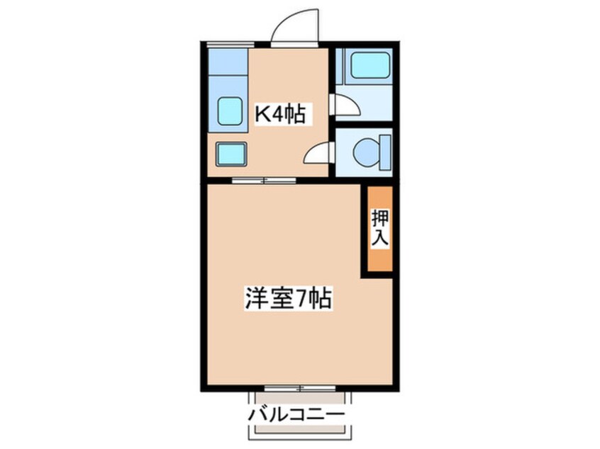 間取図 イトーハイツ