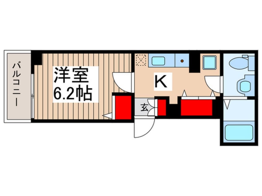 間取図 RAKUSUM武里