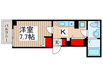 間取図 RAKUSUM武里