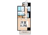 ラブ－ルミノワ 1Kの間取り