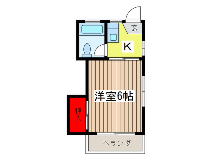 間取図 レジデンス．アシムラ
