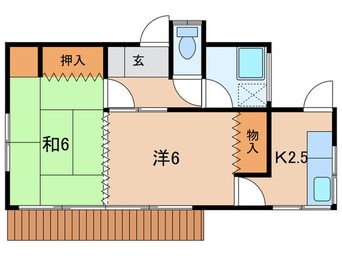 間取図 辻堂元町3丁目貸家