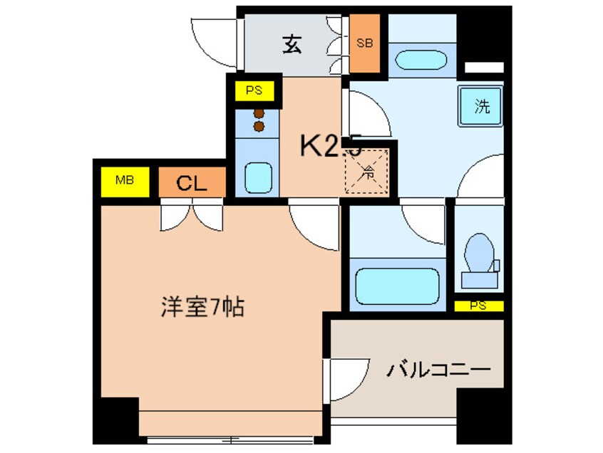 間取図 レジディア日本橋馬喰町