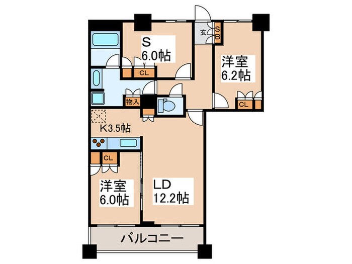 間取り図 レジディア日本橋馬喰町