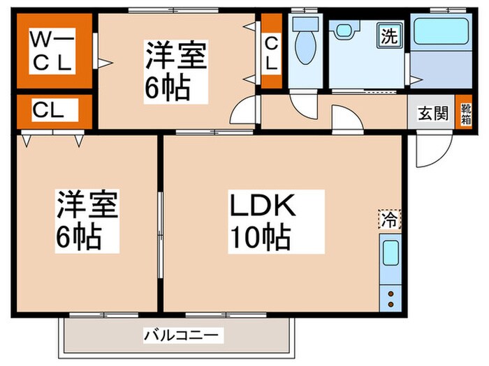 間取り図 キャメリア・コート