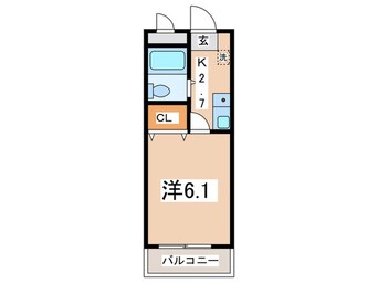 間取図 パークハイム斉藤