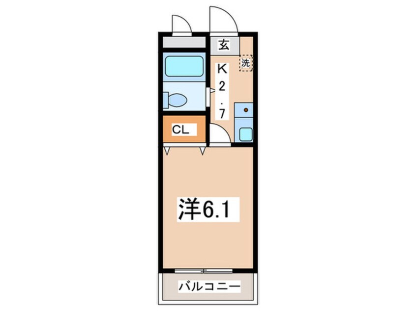 間取図 パークハイム斉藤