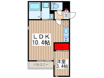 間取図 ＧＲＡＮＤＴＩＣ　蓮田