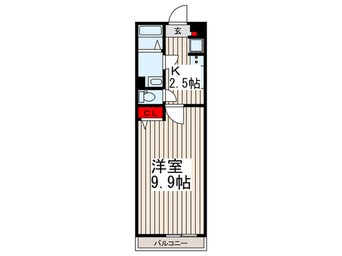 間取図 リブリイシンⅡ