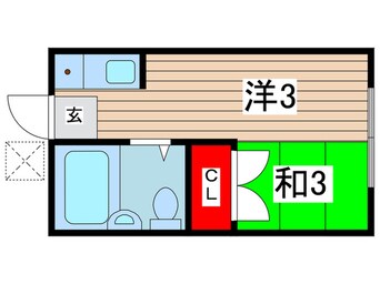 間取図 サンハイム大巌寺