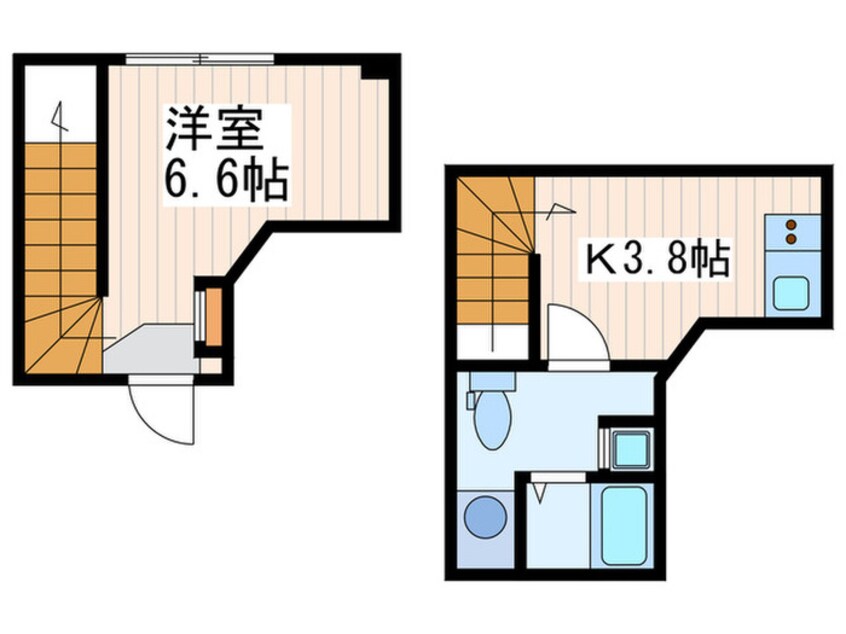 間取図 HJ PLACE 初台南