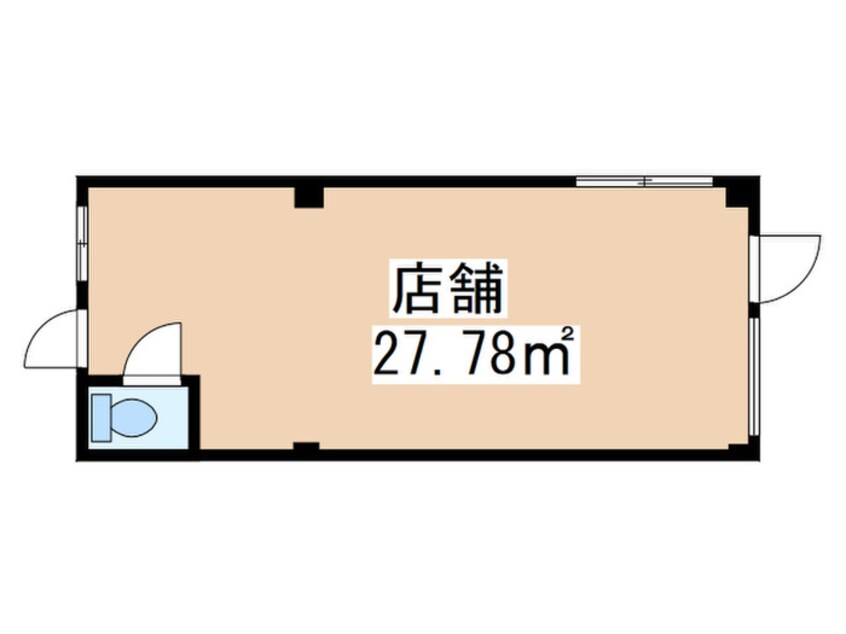 間取図 若葉コーポ