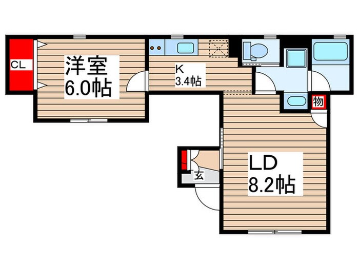 間取り図 シャインⅡ