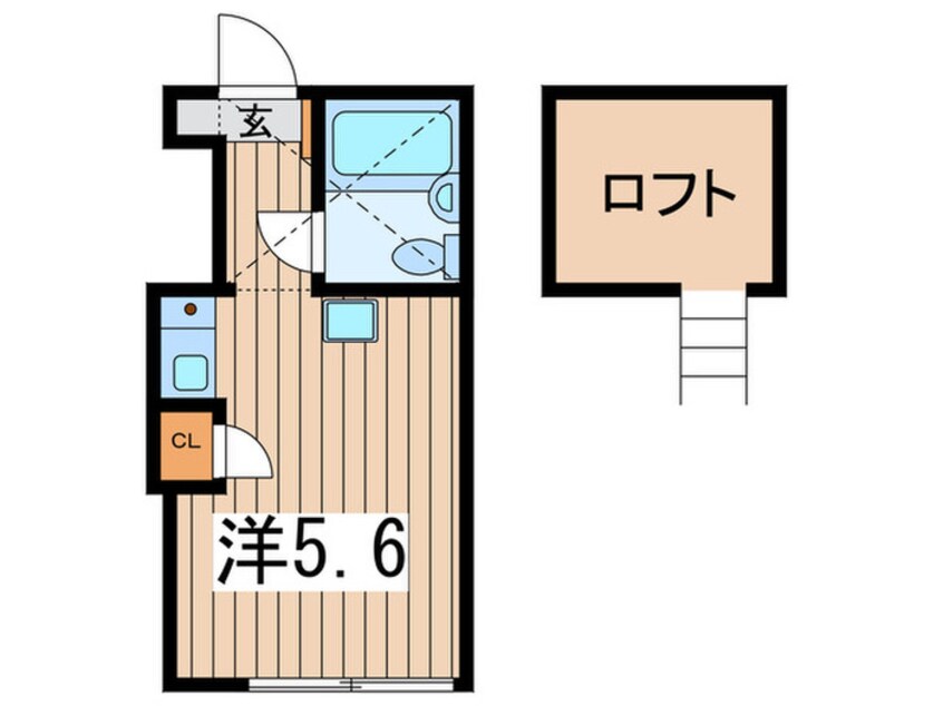 間取図 ピュアリス鶴ヶ峰