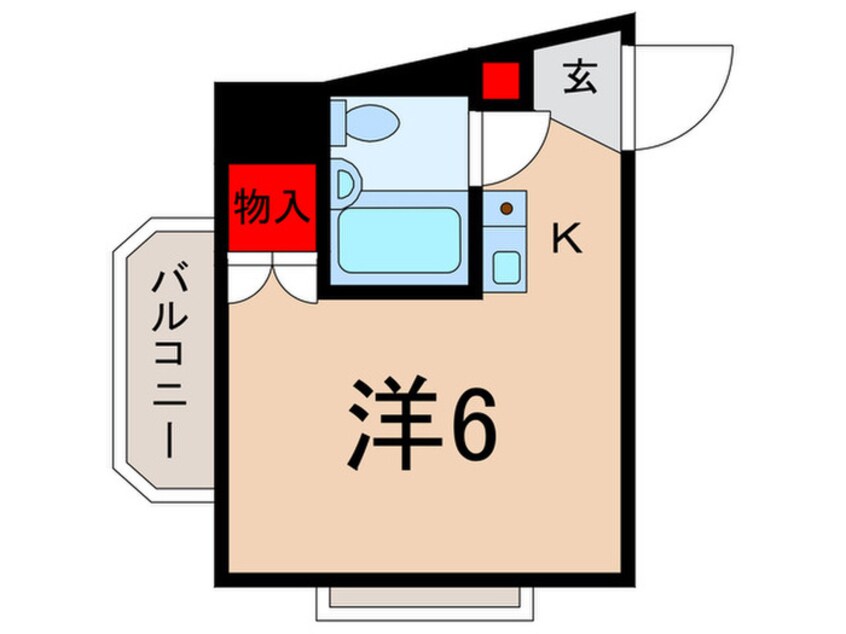 間取図 グロスクベ－ル