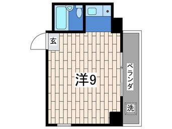 間取図 メゾーネ山下町（３０６）