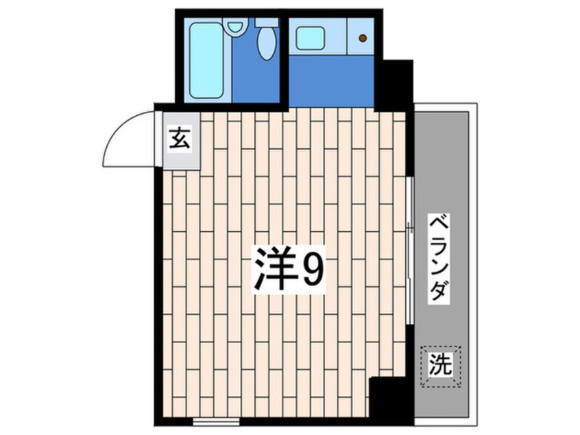 間取図 メゾーネ山下町（３０６）