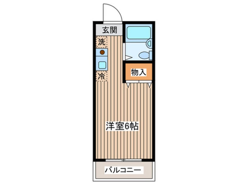 間取図 パレス西湘海岸Ａ棟