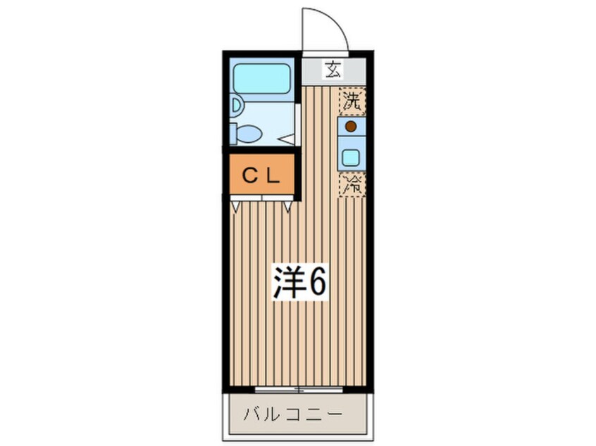 間取図 パレス西湘海岸Ａ棟