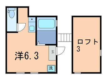 間取図 マルセイユ深沢