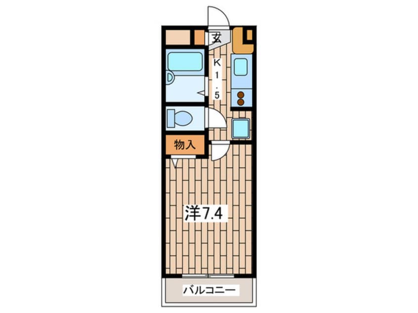 間取図 ヒルズ青山