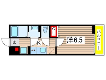 間取図 グレイス千葉公園