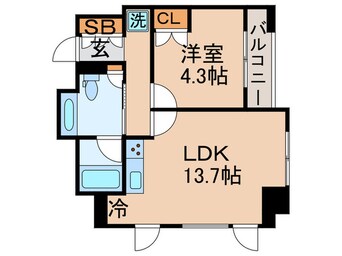 間取図 レジディア勝どき