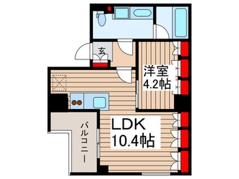 間取図 レジディア勝どき