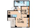 レジディア勝どきの間取図