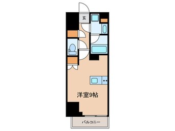 間取図 AIFLAT若松河田