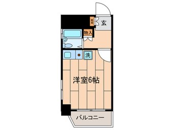 間取図 ﾗｲｵﾝｽﾞﾏﾝｼｮﾝ元住吉(307)