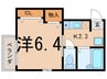 グレイスＫ 1Kの間取り
