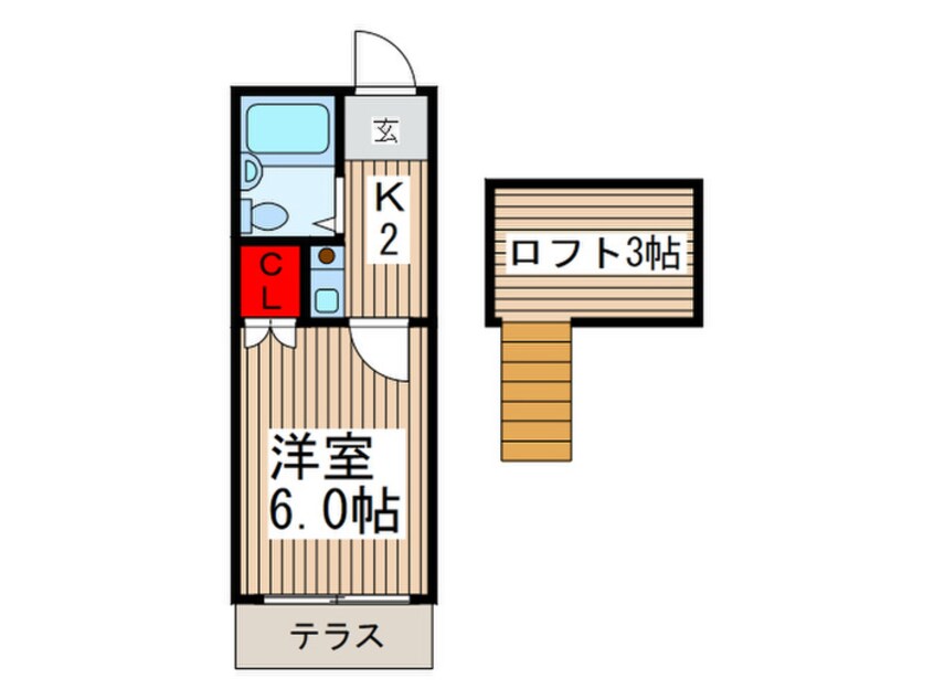 間取図 ＭＯＭＩＪＩ第２