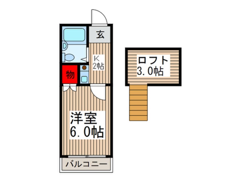 間取図 ＭＯＭＩＪＩ第２