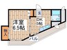 ペーブメント久が原 1DKの間取り