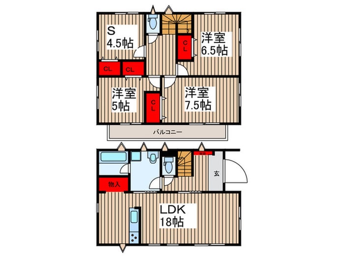 間取り図 Kolet岩槻宮町＃02
