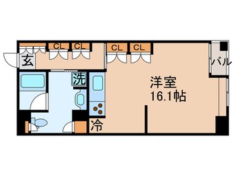 間取図 パークフラッツ銀座イースト