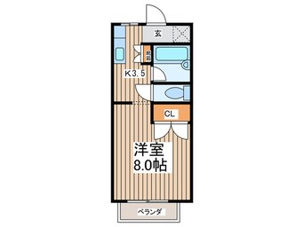 間取図 コミュニティプラザＳ