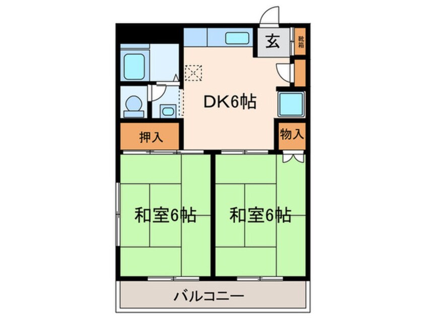 間取図 プレイン第１マンション