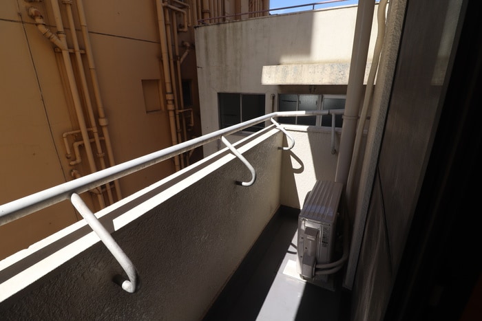 ベランダ・バルコニー 六本木ダイヤハイツ（506）