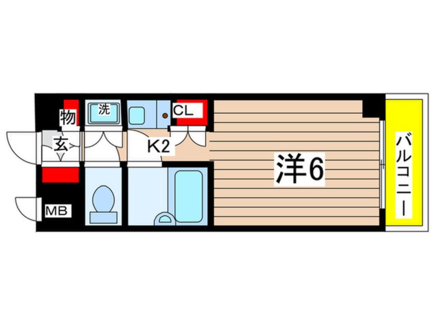 間取図 カ－サアプリア－モ