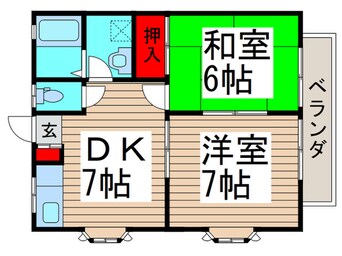 間取図 グレイスハイツ