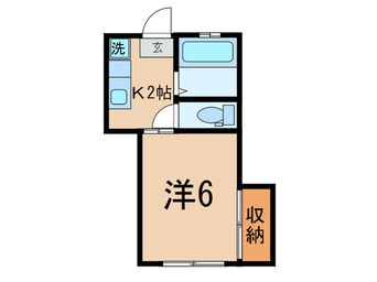 間取図 梅田ハイツ