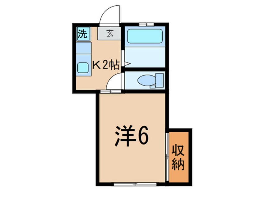 間取図 梅田ハイツ