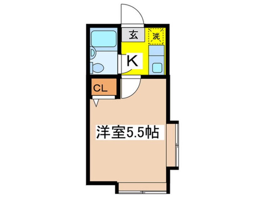 間取図 ドミール千川